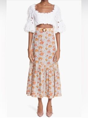 NWT Zimmermann Andie Frill Skirt